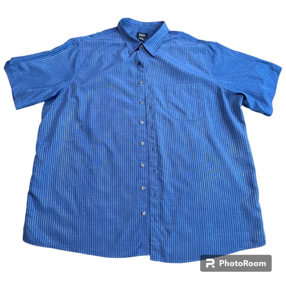 Harbor Bay 3XLT short sleeve button down shirt